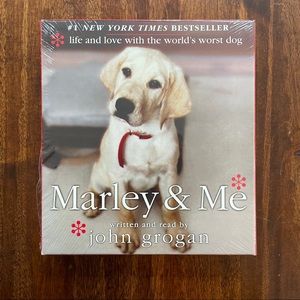 Marley & Me - books on tape set of 5 compact discs - new in original pac…